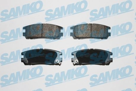 Тормозные колодки, дисковый тормоз (набор) SAMKO 5SP524 (фото 1)