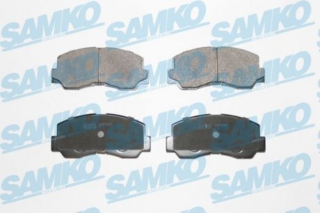 Тормозные колодки, дисковый тормоз (набор) SAMKO 5SP532