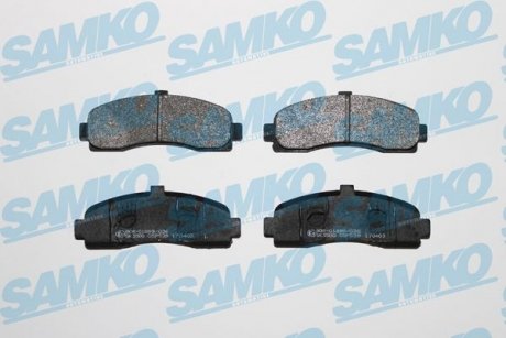 Тормозные колодки, дисковый тормоз (набор) SAMKO 5SP539