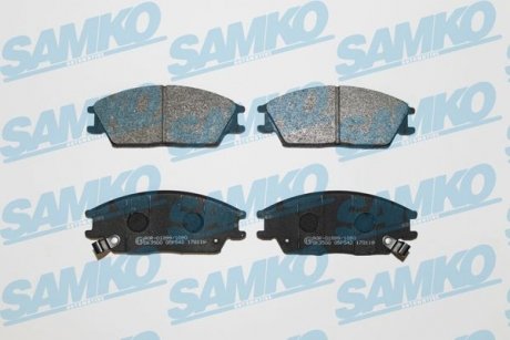 Тормозные колодки, дисковый тормоз (набор) SAMKO 5SP542