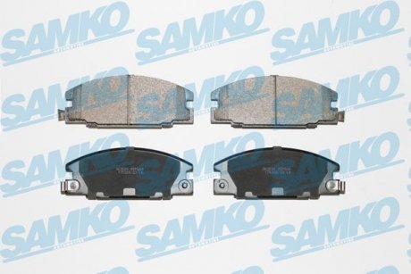 Тормозные колодки, дисковый тормоз (набор) SAMKO 5SP544