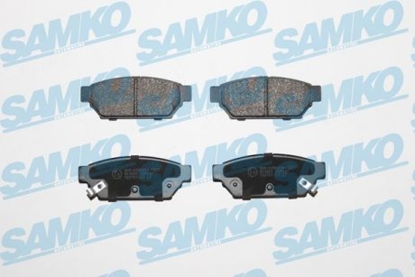 Тормозные колодки, дисковый тормоз (набор) SAMKO 5SP547 (фото 1)