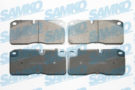 Тормозные колодки, дисковый тормоз (набор) SAMKO 5SP586 (фото 1)