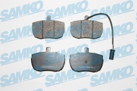 Тормозные колодки, дисковый тормоз (набор) SAMKO 5SP590