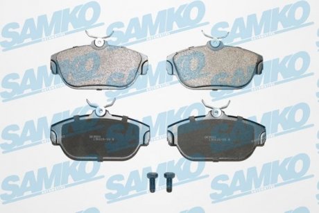 Тормозные колодки, дисковый тормоз (набор) SAMKO 5SP601 (фото 1)