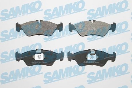 Тормозные колодки, дисковый тормоз (набор) SAMKO 5SP610