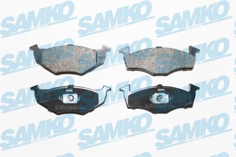 Тормозные колодки, дисковый тормоз (набор) SAMKO 5SP638 (фото 1)