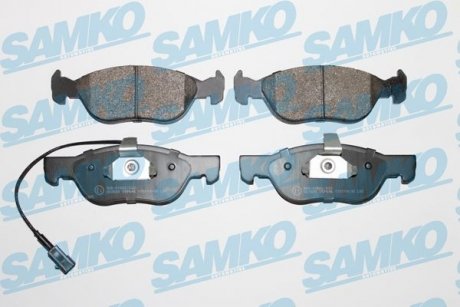 Тормозные колодки, дисковый тормоз (набор) SAMKO 5SP646