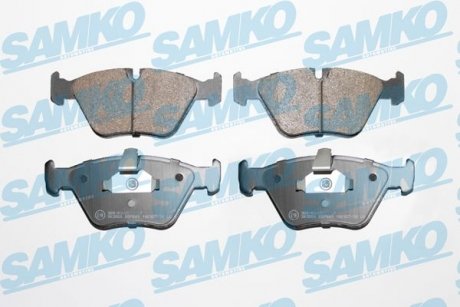 Тормозные колодки, дисковый тормоз (набор) SAMKO 5SP649