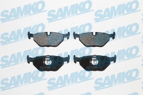 Тормозные колодки, дисковый тормоз (набор) SAMKO 5SP650