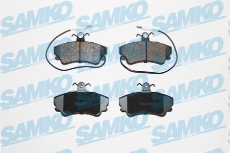 Тормозные колодки, дисковый тормоз (набор) SAMKO 5SP653