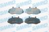 Тормозные колодки передние 98-06 R15 (тип BENDIX) SAMKO 5SP663 (фото 1)