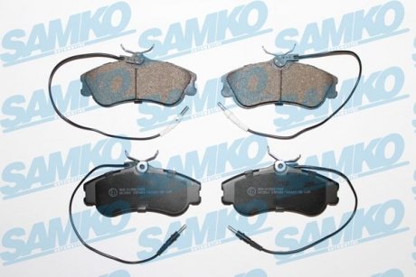Тормозные колодки, дисковый тормоз (набор) SAMKO 5SP683
