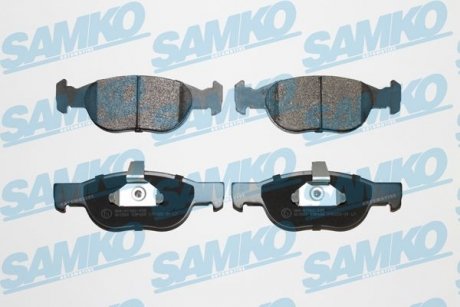 Тормозные колодки, дисковый тормоз (набор) SAMKO 5SP688 (фото 1)
