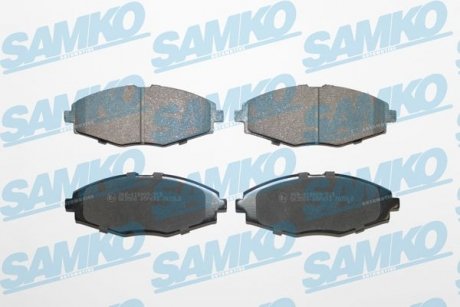 Тормозные колодки, дисковый тормоз (набор) SAMKO 5SP693