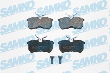 Тормозные колодки, дисковый тормоз (набор) SAMKO 5SP697