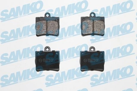Тормозные колодки, дисковый тормоз (набор) SAMKO 5SP725