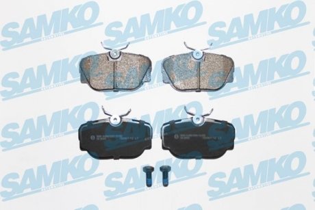 Тормозные колодки, дисковый тормоз (набор) SAMKO 5SP739