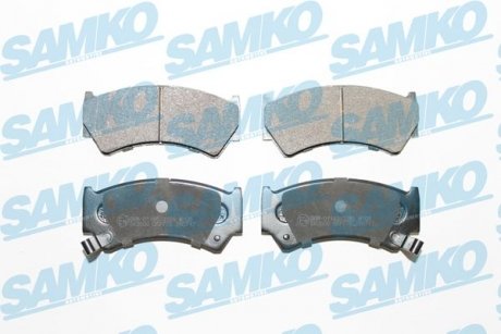 Тормозные колодки, дисковый тормоз (набор) SAMKO 5SP778 (фото 1)