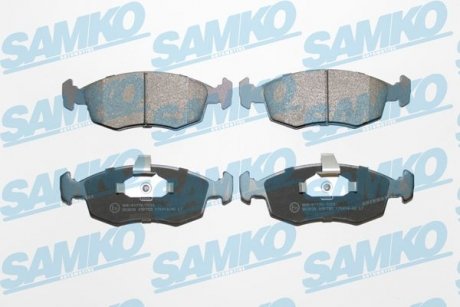 Тормозные колодки, дисковый тормоз (набор) SAMKO 5SP785