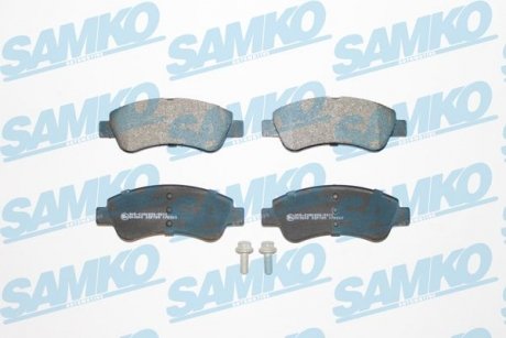 Колодки гальмівні передні 01- (тип Bosch) SAMKO 5SP789 (фото 1)