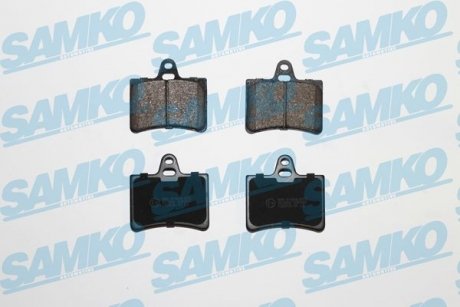 Гальмівні колодки, дискове гальмо (набір) SAMKO 5SP800