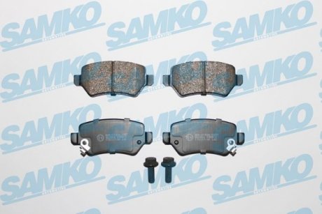 Тормозные колодки, дисковый тормоз (набор) SAMKO 5SP811