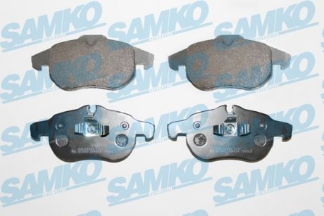Тормозные колодки, дисковый тормоз (набор) SAMKO 5SP814 (фото 1)