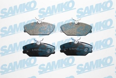 Тормозные колодки, дисковый тормоз (набор) SAMKO 5SP816 (фото 1)