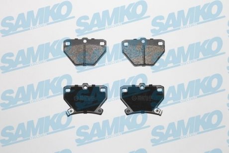Тормозные колодки, дисковый тормоз (набор) SAMKO 5SP836 (фото 1)