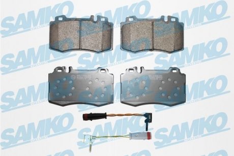 Тормозные колодки, дисковый тормоз (набор) SAMKO 5SP849A