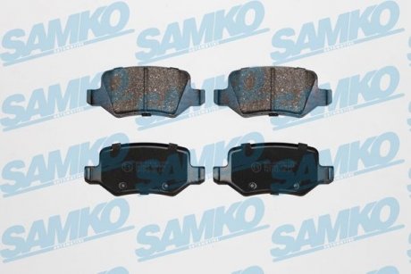 Тормозные колодки, дисковый тормоз (набор) SAMKO 5SP850