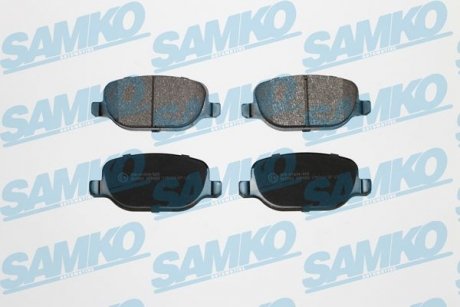 Тормозные колодки, дисковый тормоз (набор) SAMKO 5SP855