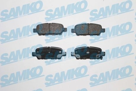 Тормозные колодки, дисковый тормоз (набор) SAMKO 5SP857 (фото 1)