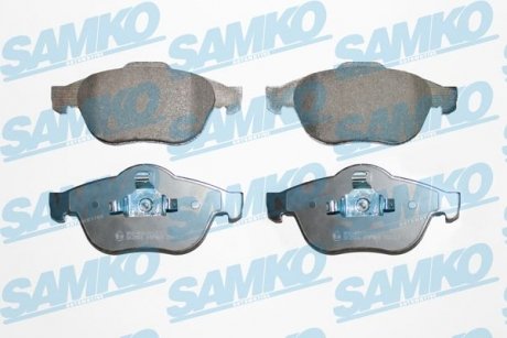 Тормозные колодки, дисковый тормоз (набор) SAMKO 5SP864