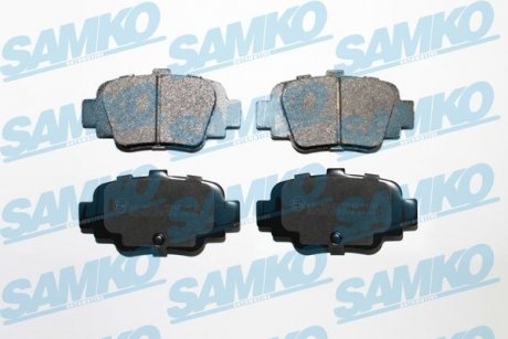 Тормозные колодки, дисковый тормоз (набор) SAMKO 5SP874