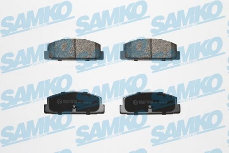 Тормозные колодки, дисковый тормоз (набор) SAMKO 5SP876