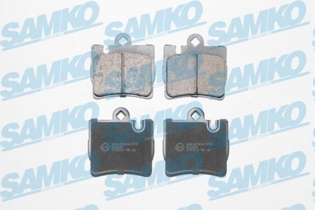 Тормозные колодки, дисковый тормоз (набор) SAMKO 5SP905 (фото 1)