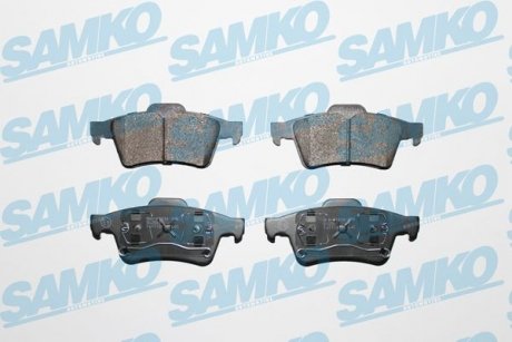 Тормозные колодки, дисковый тормоз (набор) SAMKO 5SP907