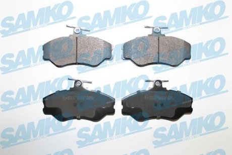 Тормозные колодки, дисковый тормоз (набор) SAMKO 5SP920 (фото 1)