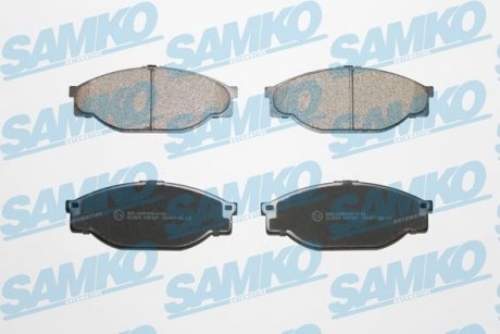 Гальмівні колодки, дискове гальмо (набір) SAMKO 5SP927