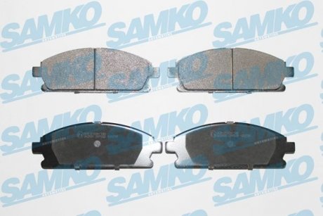 Тормозные колодки, дисковый тормоз (набор) SAMKO 5SP935