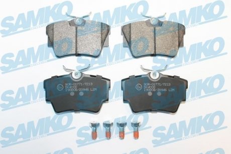 Тормозные колодки, дисковый тормоз (набор) SAMKO 5SP946