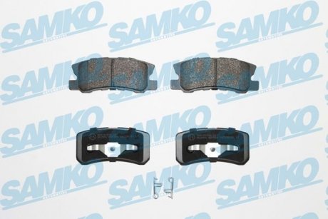 Гальмівні колодки, дискове гальмо (набір) SAMKO 5SP954 (фото 1)