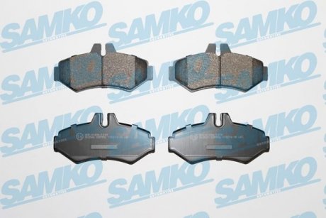 Тормозные колодки, дисковый тормоз (набор) SAMKO 5SP956