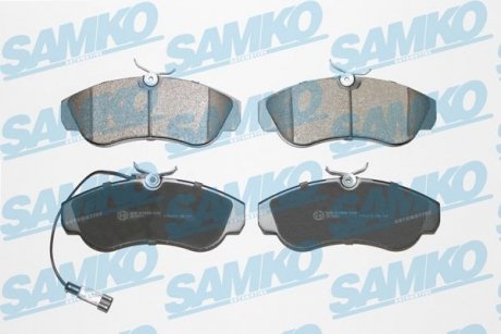 Тормозные колодки передние 00-01 (1.8t) SAMKO 5SP965
