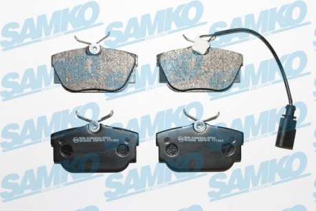 Колодки задні R15, 98-03 (тип LUCAS) із датчиком SAMKO 5SP974 (фото 1)