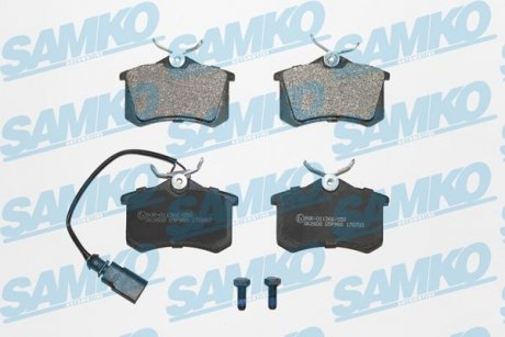 Тормозные колодки, дисковый тормоз (набор) SAMKO 5SP980 (фото 1)