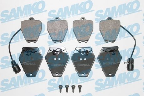 Гальмівні колодки, дискове гальмо (набір) SAMKO 5SP981