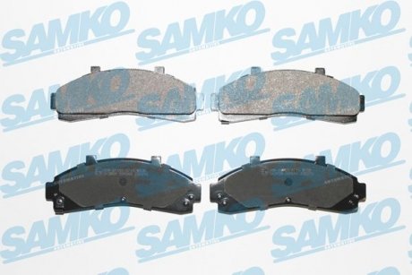 Тормозные колодки, дисковый тормоз (набор) SAMKO 5SP989